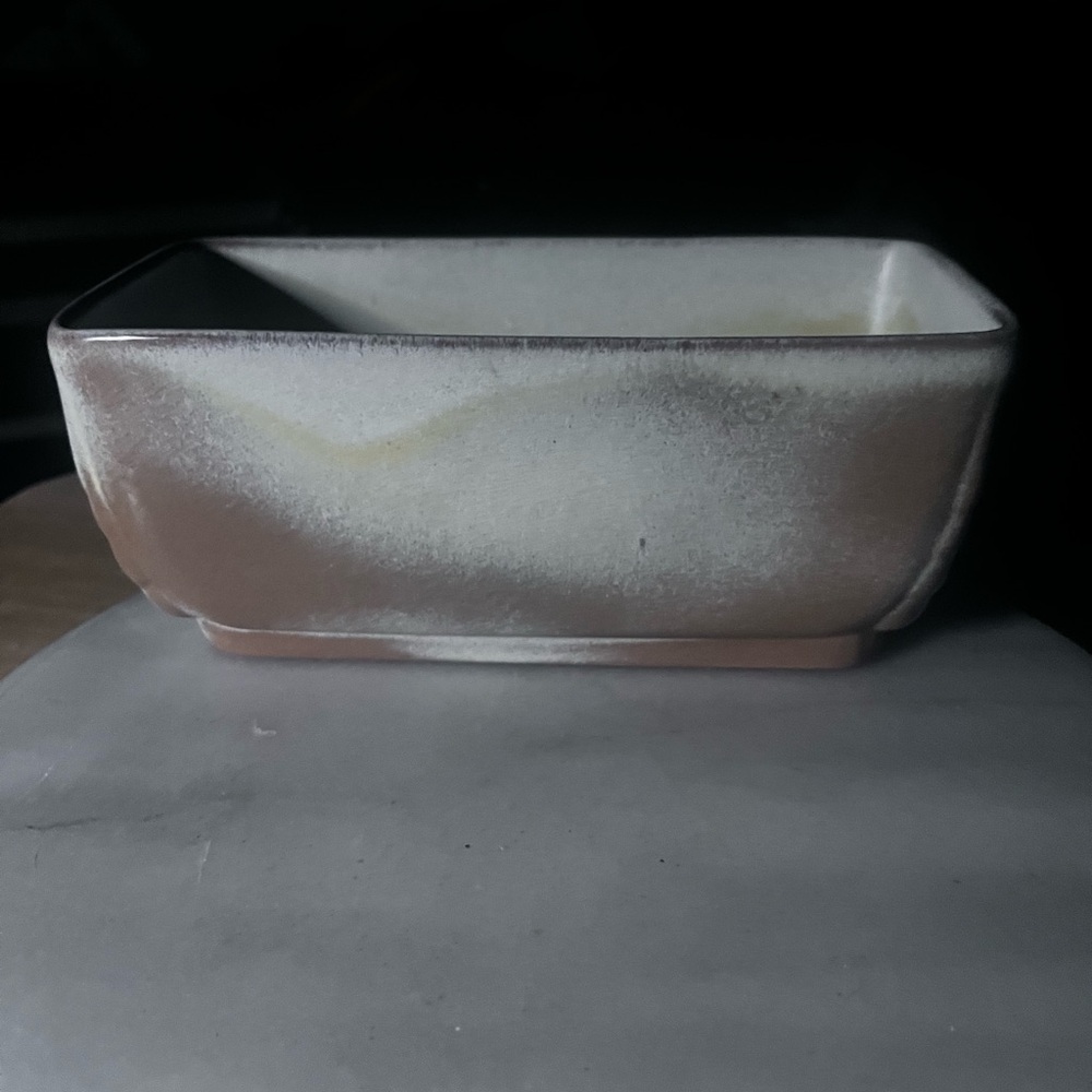 VTG Frankoma rectangle loaf dish in desert glaze